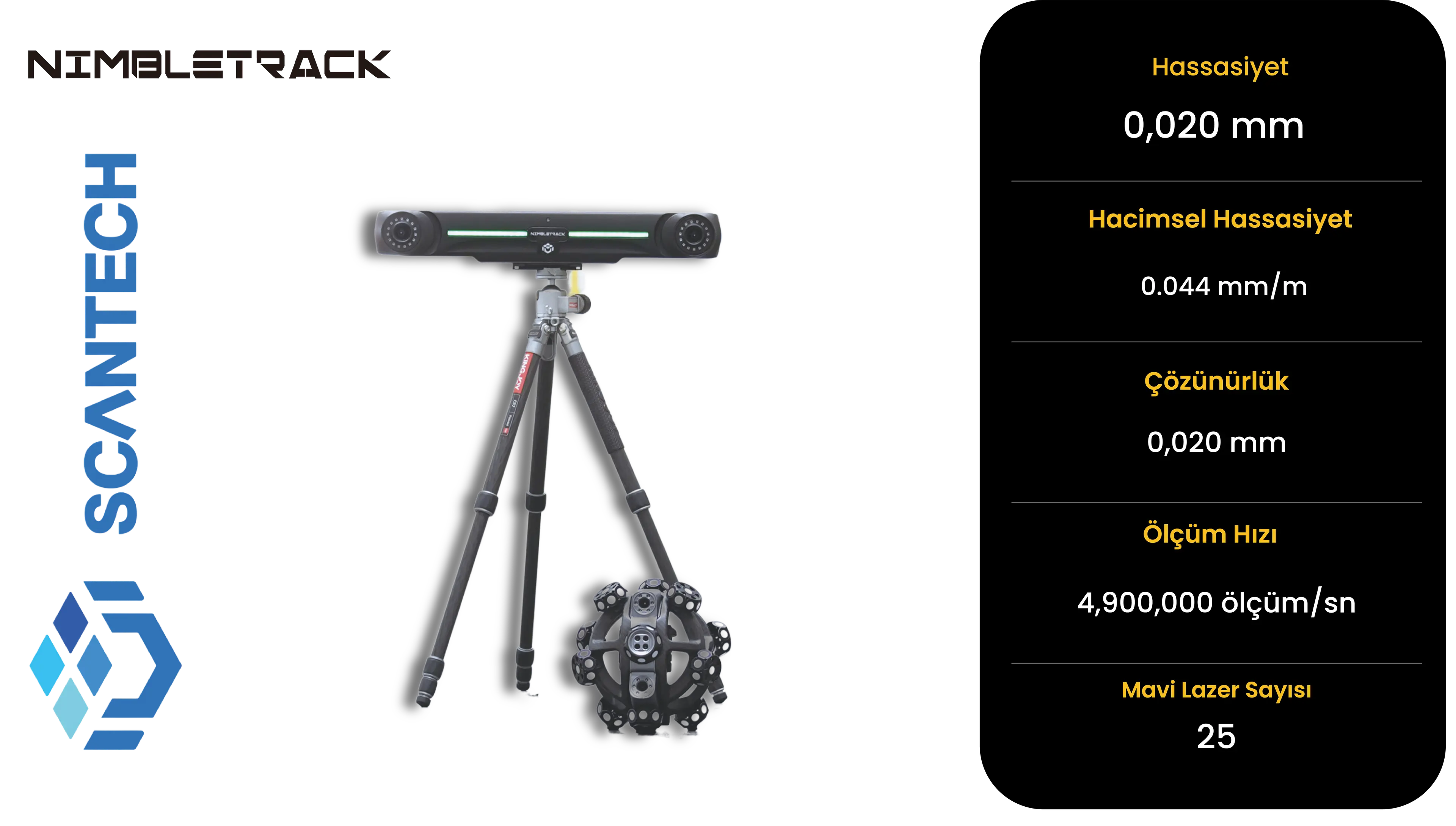 SIMSCAN-E 3D Tarayıcı